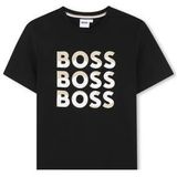 Boss - J52038 - T-shirt - Blauw - Katoen