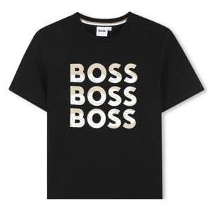 Boss - J52038 - T-shirt - Blauw - Katoen