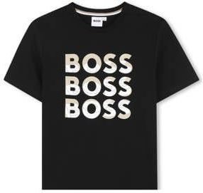 Boss - J52038 - T-shirt - Blauw - Katoen