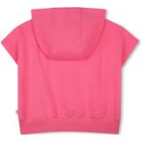 Sweater - Katoen - Korte Mouwen - Capuchon - Illustratie Voorkant