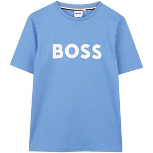 BOSS - T-Shirt - Navy - BOSS - 10 jaar (140)