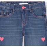 Billieblush - Jeans - Medium Blauw - Met Hartjesprint