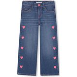 Billieblush - Jeans - Medium Blauw - Met Hartjesprint