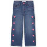Billieblush - Jeans - Medium Blauw - Hartjesprint