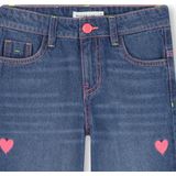 Billieblush - Jeans - Medium Blauw - Hartjesprint