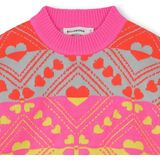 Billie Blush - Gebreide Trui - Hartjesprint - Vrolijke Kleuren