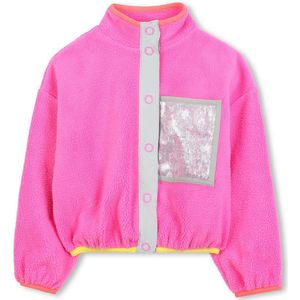 Billieblush - U21633 - Fleece Zak - Roze - Kinderkleding