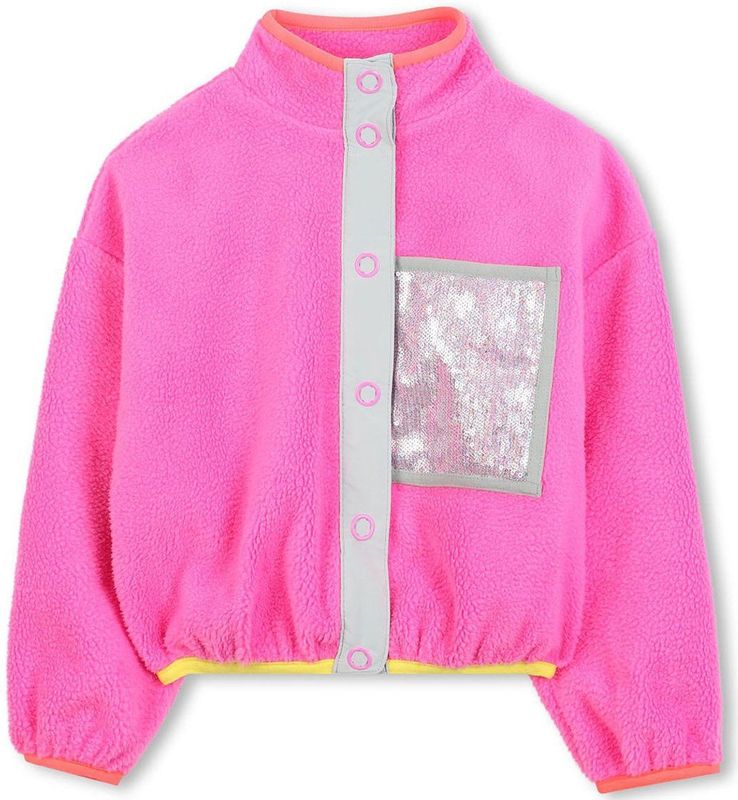 Billieblush - U21633 - Fleece Zak - Roze - Kinderkleding