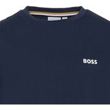 BOSS - T-shirt - Bleu cargo - Jongens - Lange Mouwen