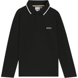 BOSS - J52330 - Poloshirt - Zwart - Lange Mouwen
