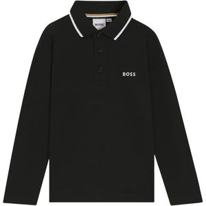 BOSS - J52330 - Poloshirt - Zwart - Lange Mouwen
