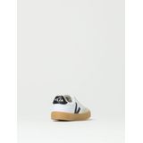 Veja - Small Volley - Sneakers - Wit en Zwart - 100% Organisch Katoen