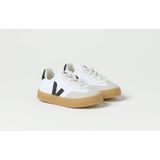 Veja - Small Volley - Sneakers - Wit en Zwart - 100% Organisch Katoen