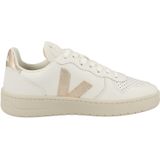 Veja Women V-10 Leather Extra-White Platine-Schoenmaat 35