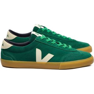 Veja - Volley Suede Poker - Schoenen - Groen - Suède - Waterafstotend
