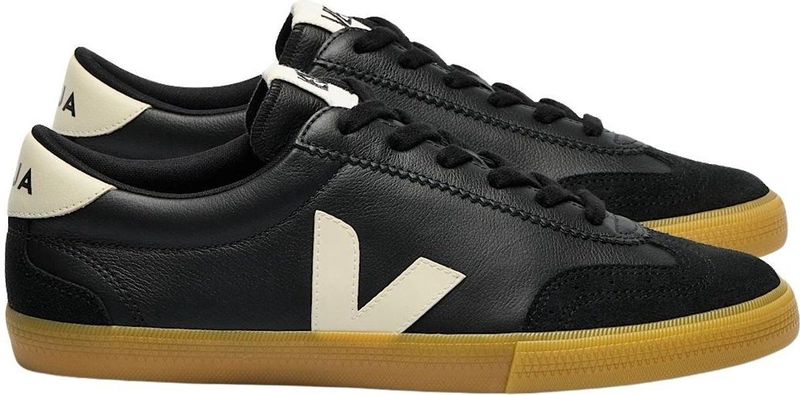Veja Women Volley O.T. Leather Black Pierre-Schoenmaat 35
