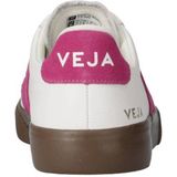 Veja - Campo - Leren Sneakers - Wit/Roze