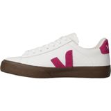 Veja - Campo - Leren Sneakers - Wit/Roze