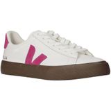 Veja - Campo - Leren Sneakers - Wit/Roze