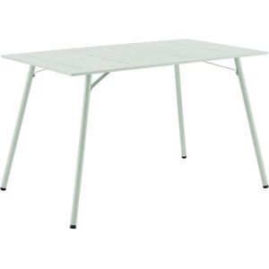 BigBuy Home Groene tafel, staal, 90 x 73 cm