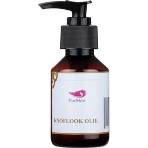 Purskin Knoflook Olie 100ML INCL SHAMPOO & DERMAROLLER en Haarnet | Knoflook haar olie | Zwarte Zaad| Haargroei | Kale plekken | Dikker haar