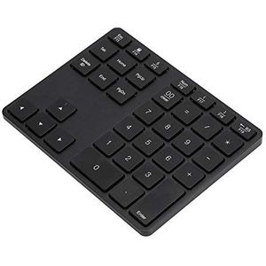 35 Key Bluetooth numeriek toetsenbord, ultradunne Bluetooth 5.0 draadloos numeriek toetsenblok/aluminium oplaadbaar Numpad-toetsenbord voor Mac OS-modus/laptop(Zwart)