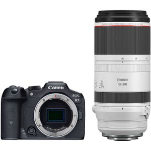 Canon EOS R7 systeemcamera Zwart + RF 100-500mm f/4.5-7.1L IS USM