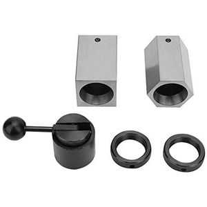 5C Collet Block, 5C Collet Block Set Hex Square Rings & Collet Closer Holder For Freesbanken Draaibanken, Lichtgewicht, Draagbaar, Gebruiksvriendelijk