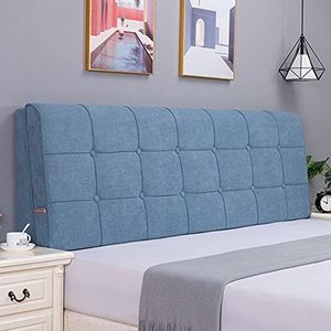 Bedside rugleuningkussen Memory Foam Filled leesvoer Pillow uitneembare en wasbare Hotel Sofa Positioning Ondersteuning Sierkussen geschikt voor bedden zonder Headboard,K1,59×22.8×2.3 in