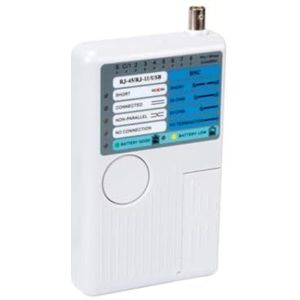 Velleman USB-kabeltester, LAN, RJ45, RJ11, RJ12