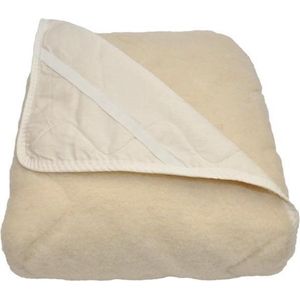 iSleep - Onderdeken - 160x200 - Wollen Onderdeken - 100% Zuivere Scheerwol