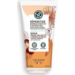 Yves Rocher Réparation Douchebalsem voor Zeer Droge Huid 200 ml