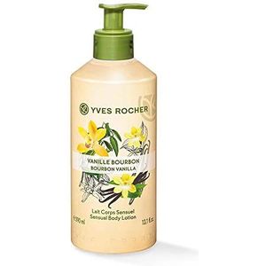 Yves Rocher Les Plaisirs Nature Body Melk Bourbon Vanille, Pure genot! Een hydraterende lichaamsmelk die verleidelijk geurt. 1 x Pomp Flacon 390ml