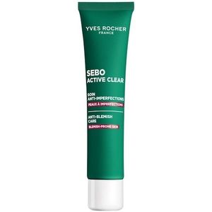 Yves Rocher - SEBO ACTIVE CLEAR - Gezichtsverzorging - 40 ml - Tegen Onzuiverheden