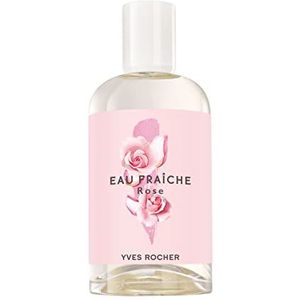 Yves Rocher LA COLLECTION Eau Fraîche rozenblaadjes 100 ml | parfum dames | verfrissende eau de toilette voor vrouwen | met een bloemig-roze geur