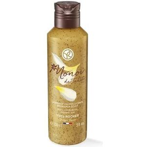 Yves Rocher Monoï Body Scrub Oil Stralende Bruin, Exotische Verzorging voor je huid, 1 x flacon 150 ml