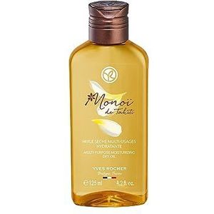 Yves Rocher Monoï droge olie multifunctioneel | lichaamsolie en haarolie voor huid en haar met paradijselijke geur | exotische verzorging voor het hele lichaam en het haar