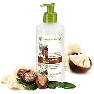 Yves Rocher Lichaamscrème met sheaboter, repareert en voedt, droge huid, 390 ml