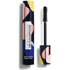 Yves Rocher COULEURS NATURE Mascara Intense Metamorfose Noir 7,8 ml | Mascara voor volle wimpers en mooie ogen | intens zwart & 24 uur houdbaar