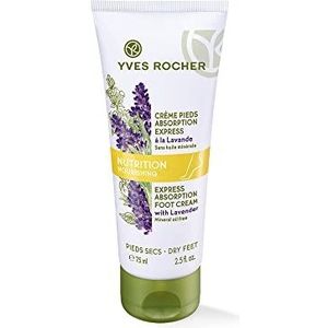 YVES ROCHER Snelabsorberende voetcrème 75ml. Gloednieuw