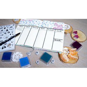Aladine Aladine Stampo Bullet Journal Stempels A5 Herfst