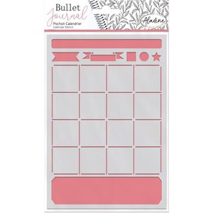 Aladine Aladine Bullet Journal Stencil A5 Kalender.