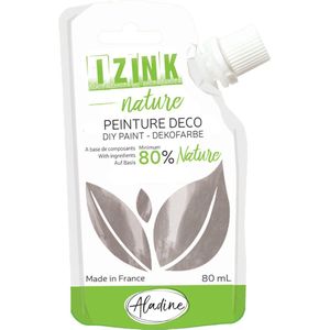 Aladine Aladine Izink Nature Decoverf 80 ml Zilver.