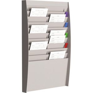 PAPERFLOW Sortiertafel grau DIN A4 20 Fächer
