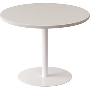 meet Lounge-tafel, rond, Ø 800 mm, wit