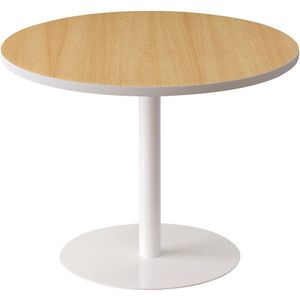 Lounge-tafel, rond, Ø 800 mm, beukenhoutdecor