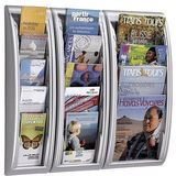 Paperflow Quick Blick 4061-35 Folderhouder Aluminium DIN A4 1 Stuk(s) Aantal Vakken: 4 (b X H X D) 290 X 650 X 95 Mm