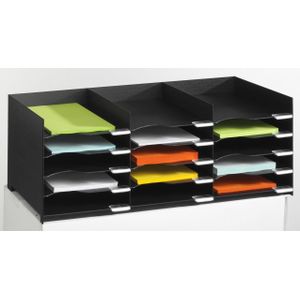 Sortierstation, DIN A4, Polysytrol, schwarz