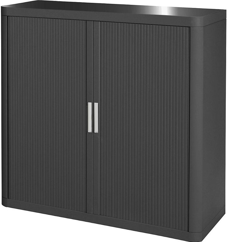 easyOffice Rollladenschrank easyoffice BxTxH 86x37,5x104cm anthrazit/a