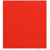 PAPERFLOW Trennwand easyScreen, rot 160,0 x 173,2 cm